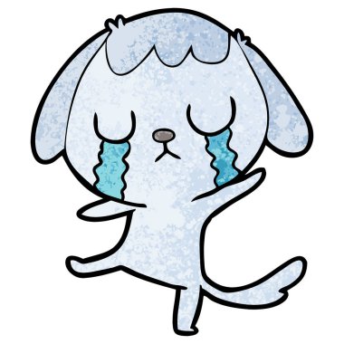 Çizgi film köpeğinin vektör çizimi