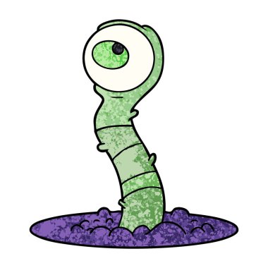 çizgi film uzaylı bataklık canavarı