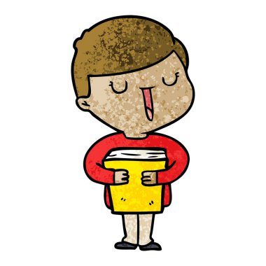 adlı kitabında hakkında konuşuyor karikatür mutlu çocuk