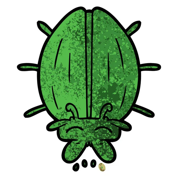 Vektor Illustration Von Niedlichen Cartoon Bug — Stockvektor