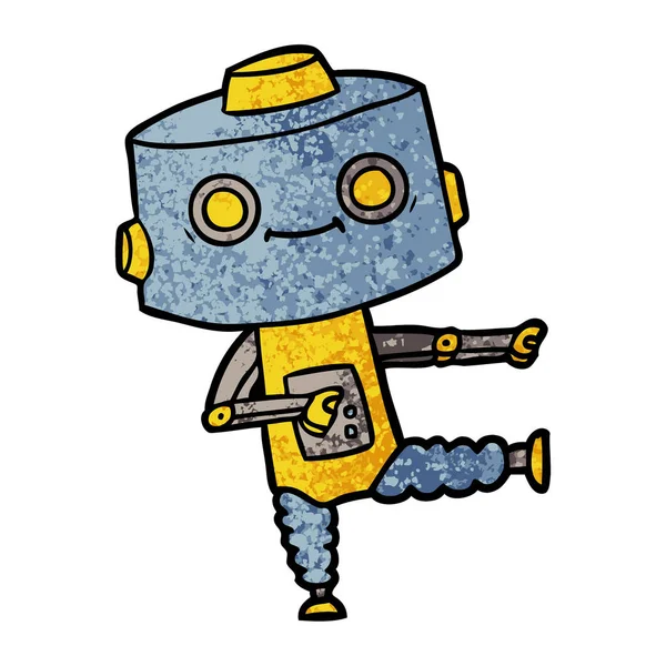 Ilustración Vectorial Del Robot Dibujos Animados — Archivo Imágenes Vectoriales