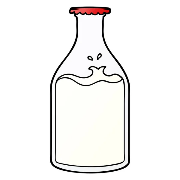 Vector Ilustración Botella Dibujos Animados — Archivo Imágenes Vectoriales