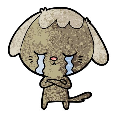 Çizgi film köpeğinin vektör çizimi