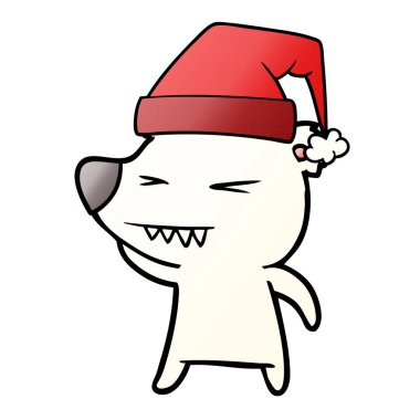 kızgın kutup ayısı karikatür