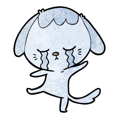 Çizgi film köpeğinin vektör çizimi