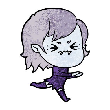 rahatsız çizgi film vampir kız