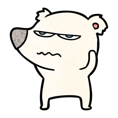 Çizgi film ayı vektör çizim 