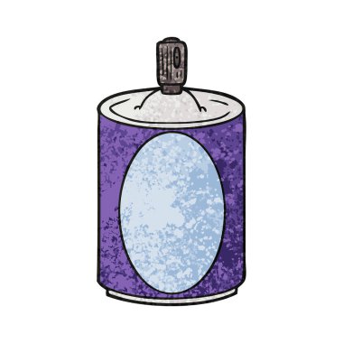 çizgi film sprey sprey kutusu