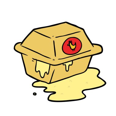 çizgi film çekmek kızarmış tavuk