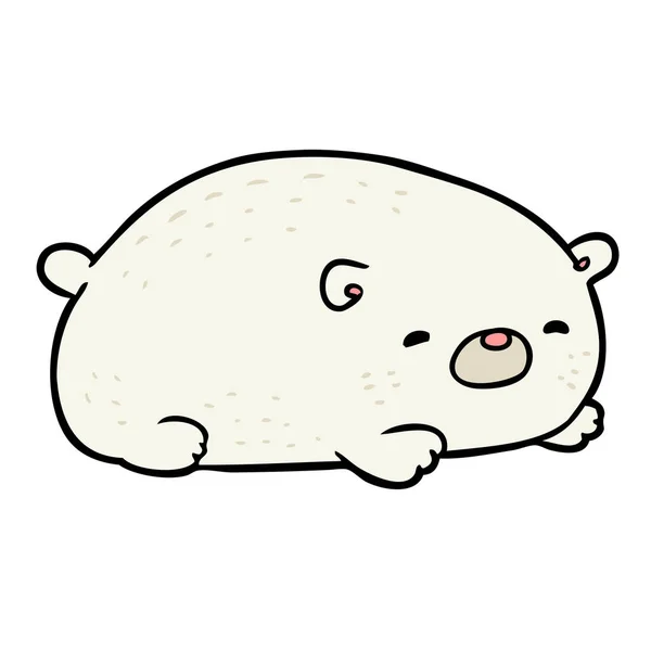 귀여운 북극곰 — 스톡 벡터