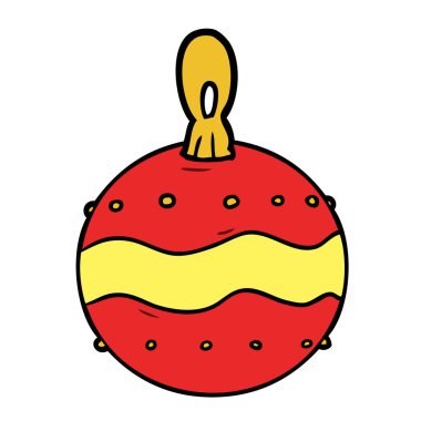 Noel biblo dekorasyon çizgi film