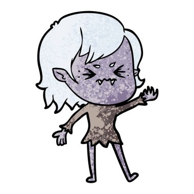 rahatsız çizgi film vampir kız