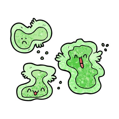 vektör çizim karikatür hücre