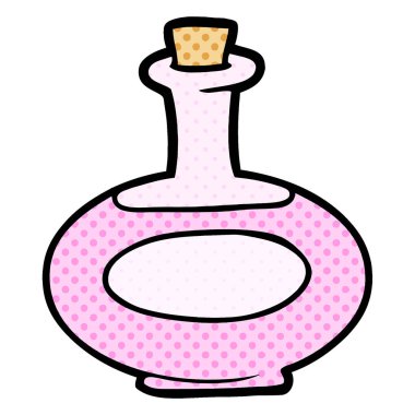 vektör çizim karikatür şişe