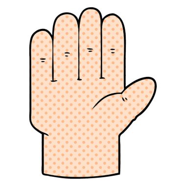 Vektör çizim karikatür el