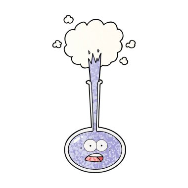 vektör çizim karikatür bilim kaza