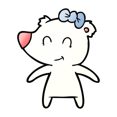 mutlu polar bear çizgi film