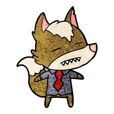 Office kurt gösteren diş çizgi film