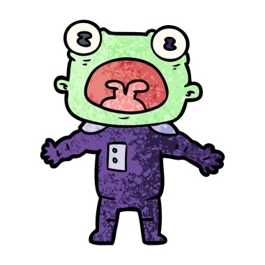 çizgi film garip yabancı iletişim