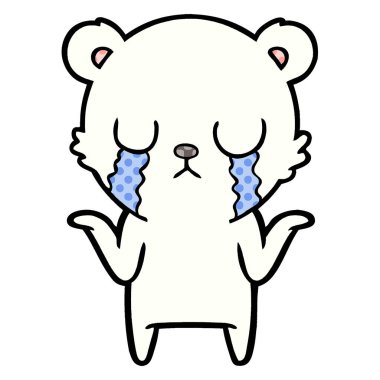 üzgün kutup ayısı çizgi roman