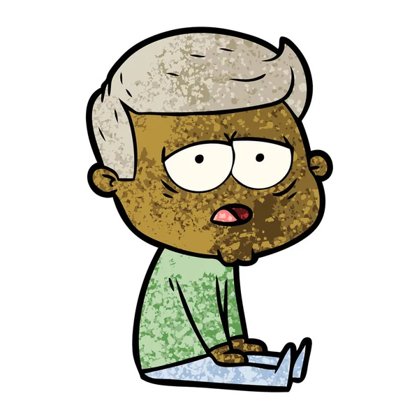 vektör çizim karikatür adam