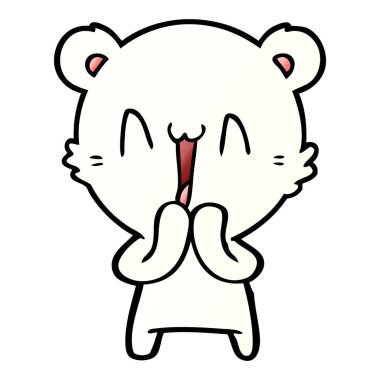 mutlu polar bear çizgi film