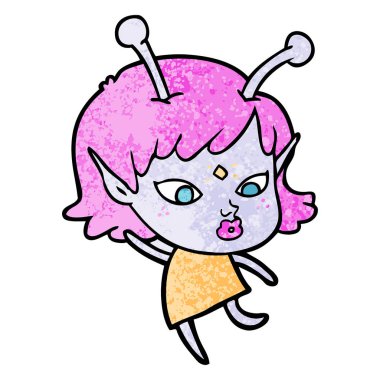 güzel çizgi film yabancı kız dans