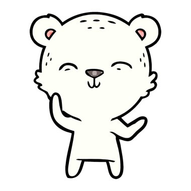 mutlu polar bear çizgi film