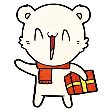 mutlu polar bear çizgi film