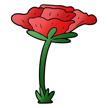 vektör çizim karikatür haşhaş