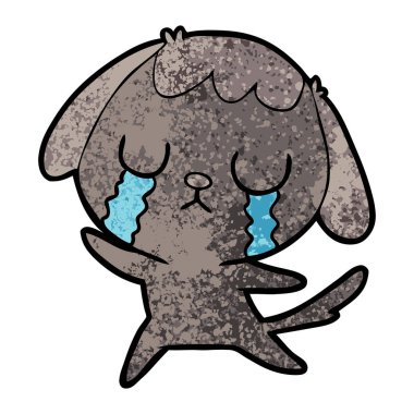 Çizgi film köpeğinin vektör çizimi