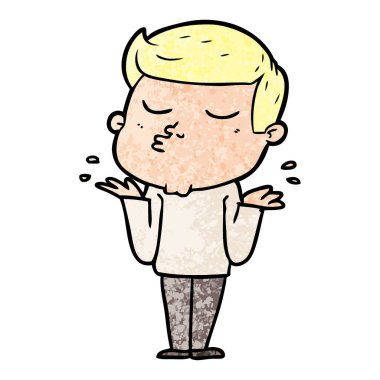 surat asmayı karikatür modeli adam