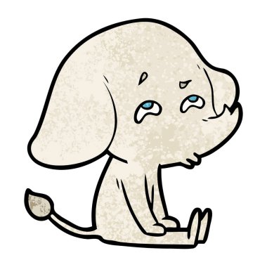 çizgi film fil hatırlamak vektör çizim