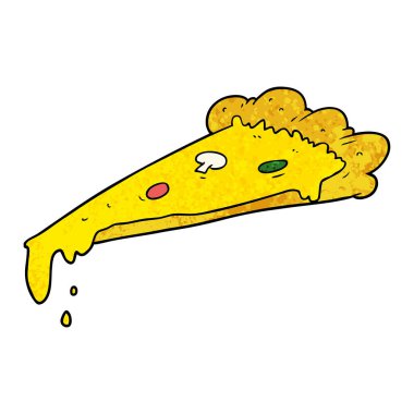 çizgi film dilim pizza