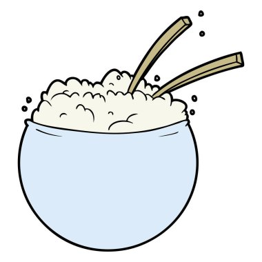 pirinç kâse çizgi film