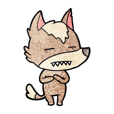 Kurt gösteren diş çizgi film