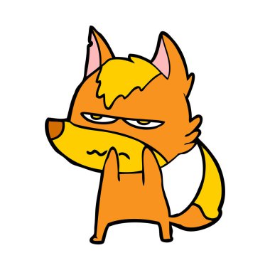 kızgın tilki çizgi film karakteri