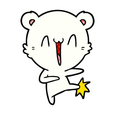 mutlu polar bear çizgi film