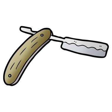 kesme boğaz jilet karikatür