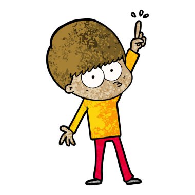 gergin çizgi film çocuk fikri ile