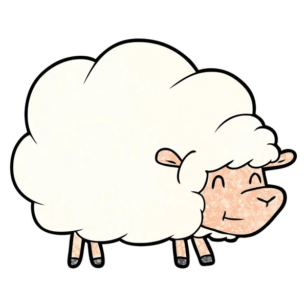 Illustration Vectorielle Moutons Dessin Animé — Image vectorielle