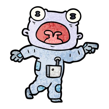 çizgi film garip yabancı iletişim