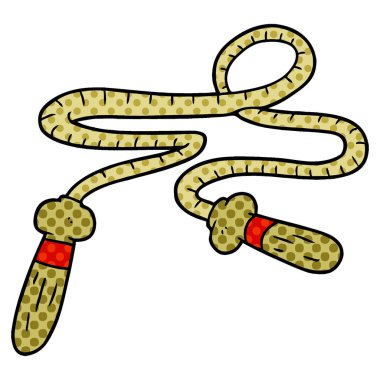 vektör çizim karikatür ip