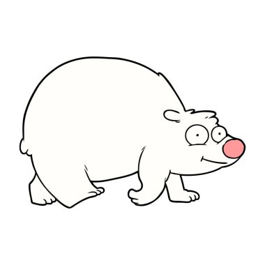 mutlu kutup ayısı yürüyüş