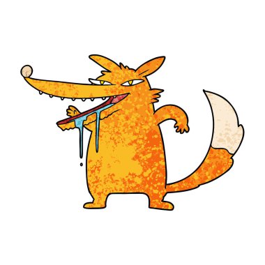 şişman tilki çizgi film karakteri