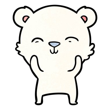 mutlu polar bear çizgi film