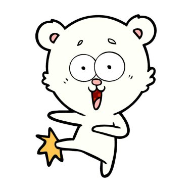 mutlu polar bear çizgi film