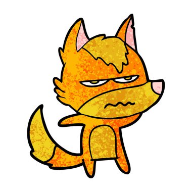 kızgın tilki çizgi film karakteri