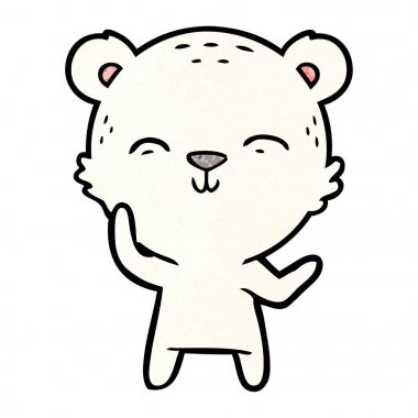 mutlu polar bear çizgi film