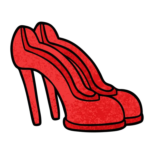 Ilustración Vectorial Zapatos Dibujos Animados — Vector de stock